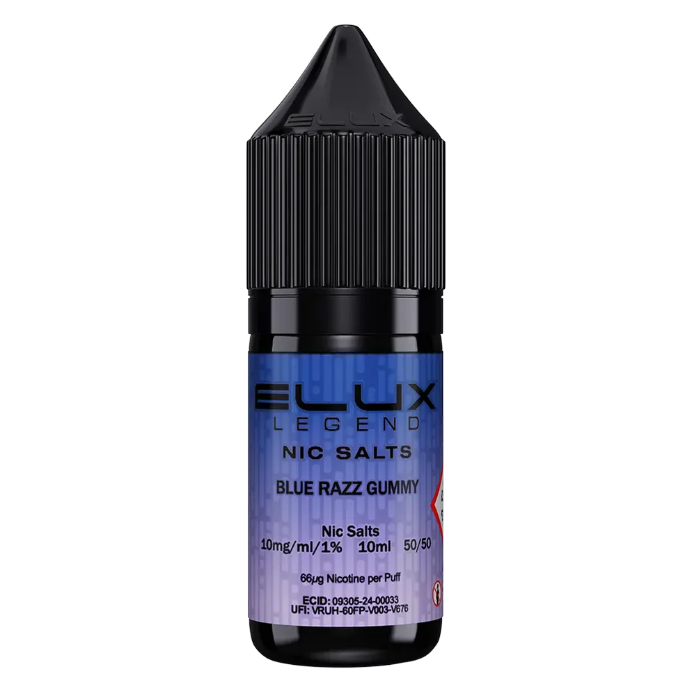 Buy cheapest online Elux Legend Nic Salt - Blue Razz Gummy at lowest price in uk
