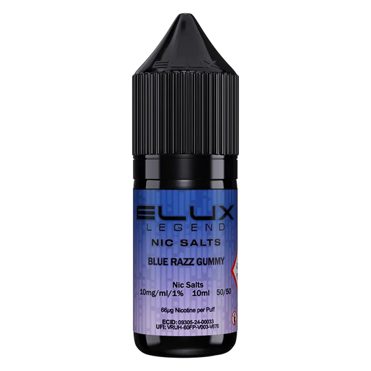 Buy cheapest online Elux Legend Nic Salt - Blue Razz Gummy at lowest price in uk