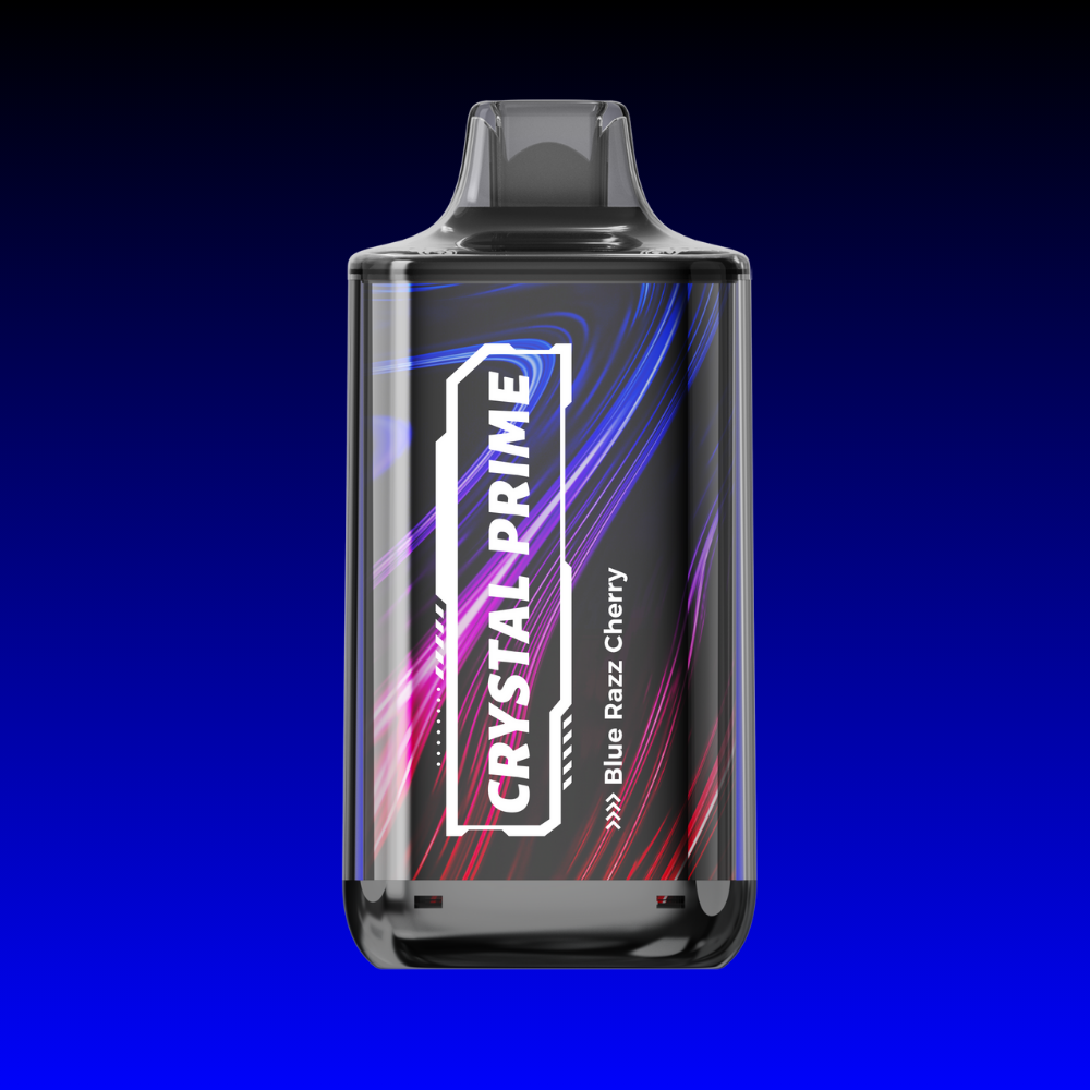 Buy cheapest online Crystal Prime Deluxe 18000 - Blue Razz Cherry at lowest price in uk
