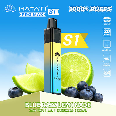 Hayati Pro Max S1 - Blue Razz Lemonade