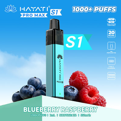 Hayati Pro Max S1 - Blueberry Raspberry