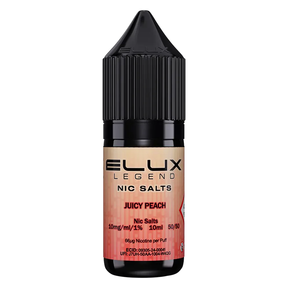 Buy cheapest online Elux Legend Nic Salt - Juicy Peach at lowest price in uk