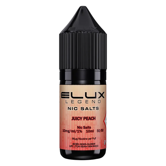 Buy cheapest online Elux Legend Nic Salt - Juicy Peach at lowest price in uk