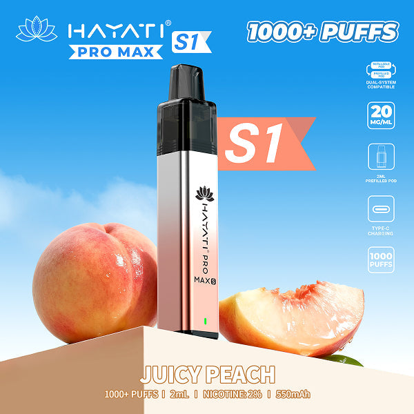 Hayati Pro Max S1 - Juicy Peach