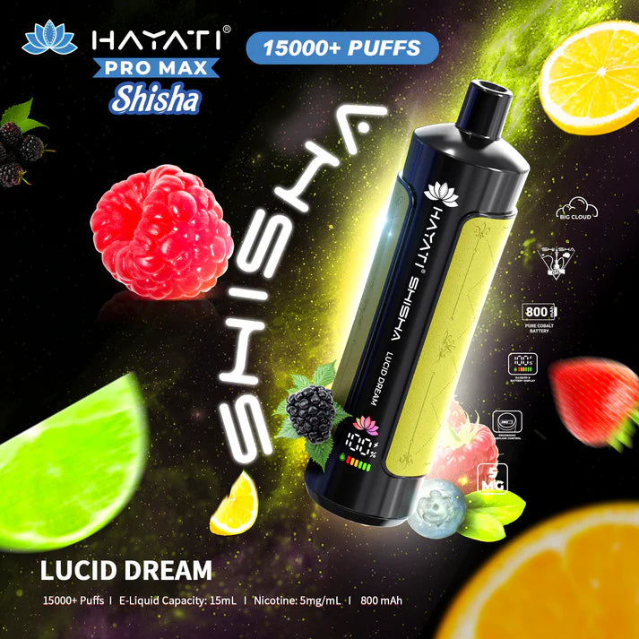 Buy cheapest online Hayati Shisha 15000 - Lucid Dream at lowest price in uk