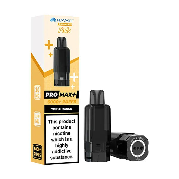 Hayati Pro Max Plus 6K Pods - Triple Mango