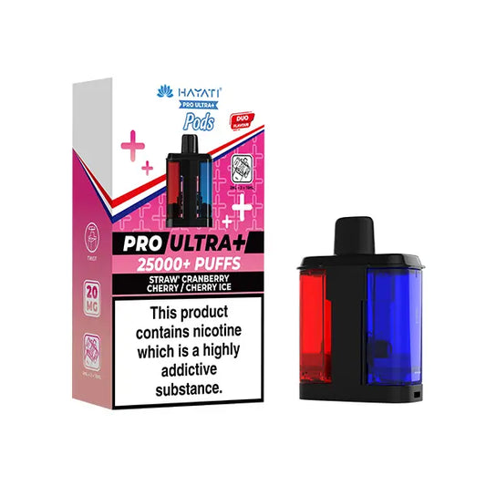Hayati Pro Ultra Plus 25k - Straw' Cranberry Cherry / Cherry lce
