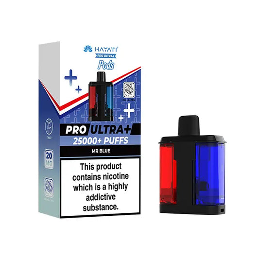 Hayati Pro Ultra Plus 25k Pods - Mr Blue
