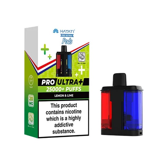 Hayati Pro Ultra Plus 25k Pods - Lemon & Lime