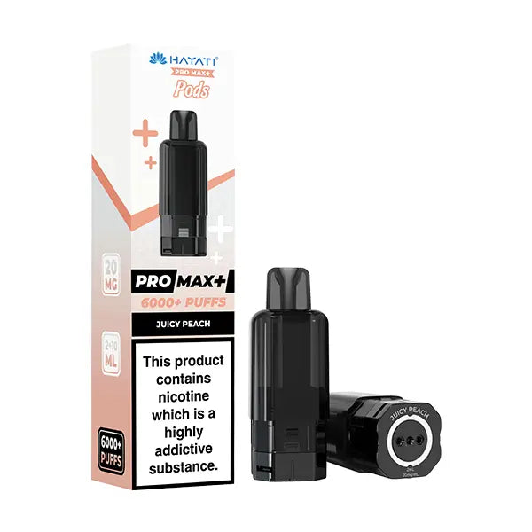 Hayati Pro Max Plus 6K Pods - Juicy Peach