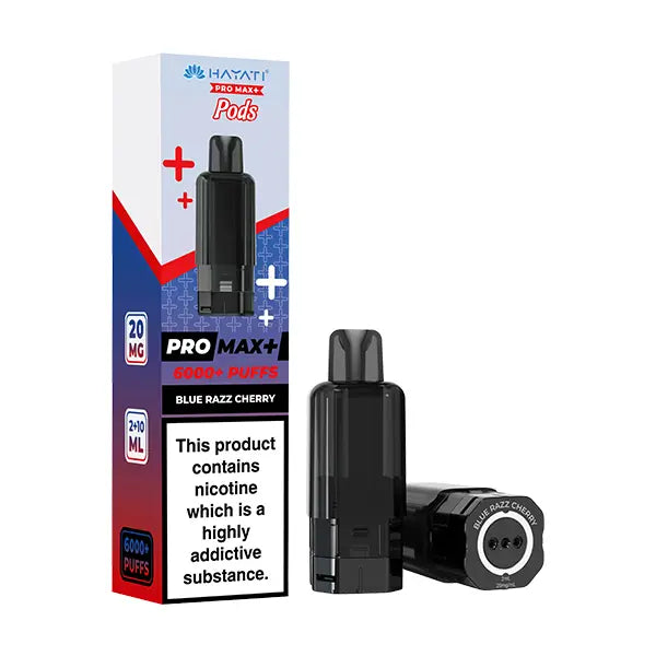Hayati Pro Max Plus 6K Pods - Blue Razz Cherry