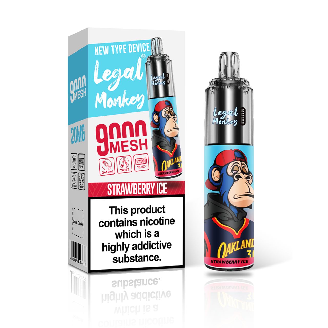 Buy cheapest online Legal Monkey 9000 - Strawberry Ice at lowest price in uk