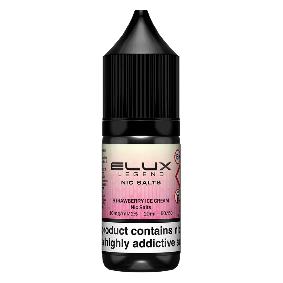 Buy cheapest online Elux Legend Nic Salt - Strawberry Ice Cream at lowest price in uk