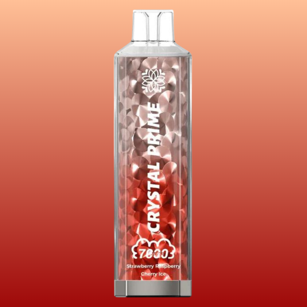 Buy cheapest online Crystal Prime 7000 - Strawberry Raspberry Cherry Ice at lowest price in uk