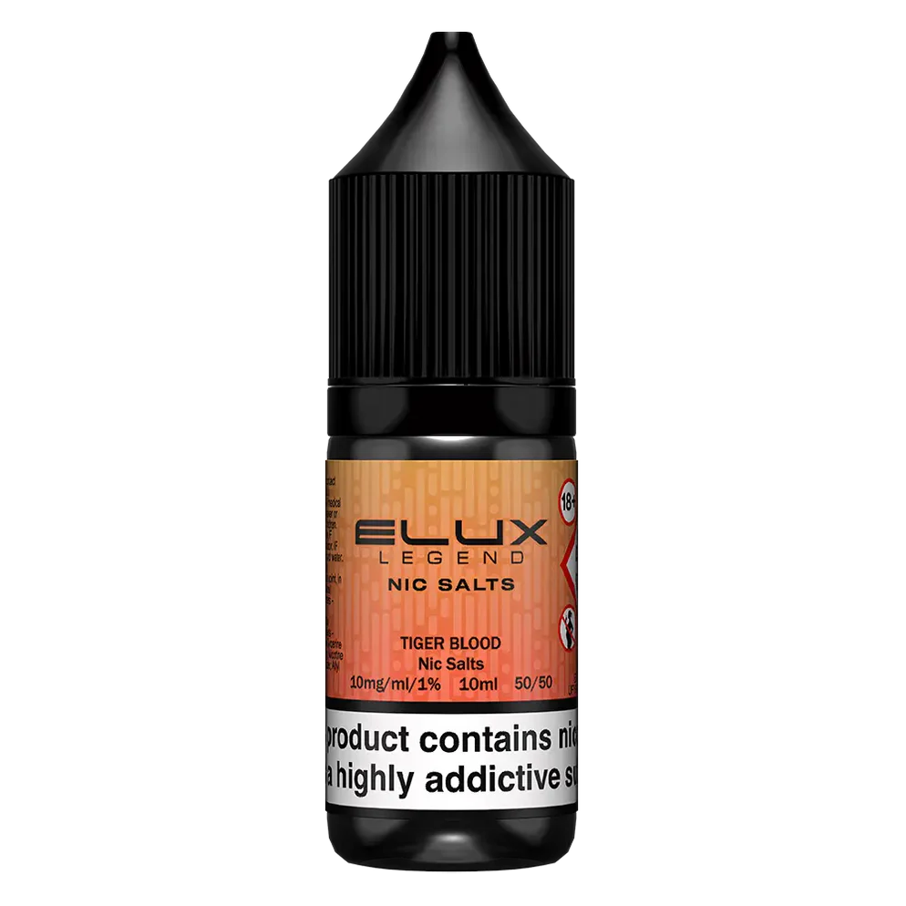 Buy cheapest online Elux Legend Nic Salt - Tiger Blood at lowest price in uk