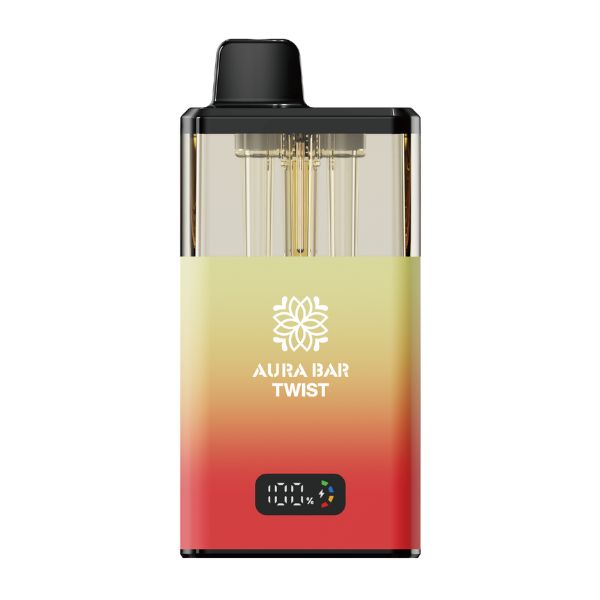 Aura Bar Twist 40k Kit - Lemon Lime / Strawberry Raspberry Cherry Ice