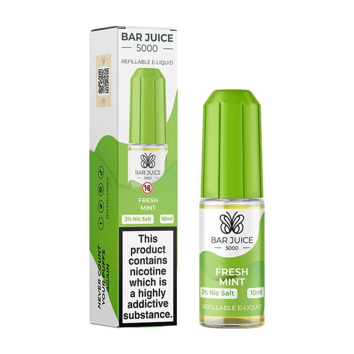 Buy cheapest online Bar Juice 5000 Nic Salt - Fresh MInt at lowest price in uk