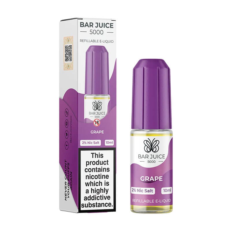 Buy cheapest online Bar Juice 5000 Nic Salt - Grape at lowest price in uk