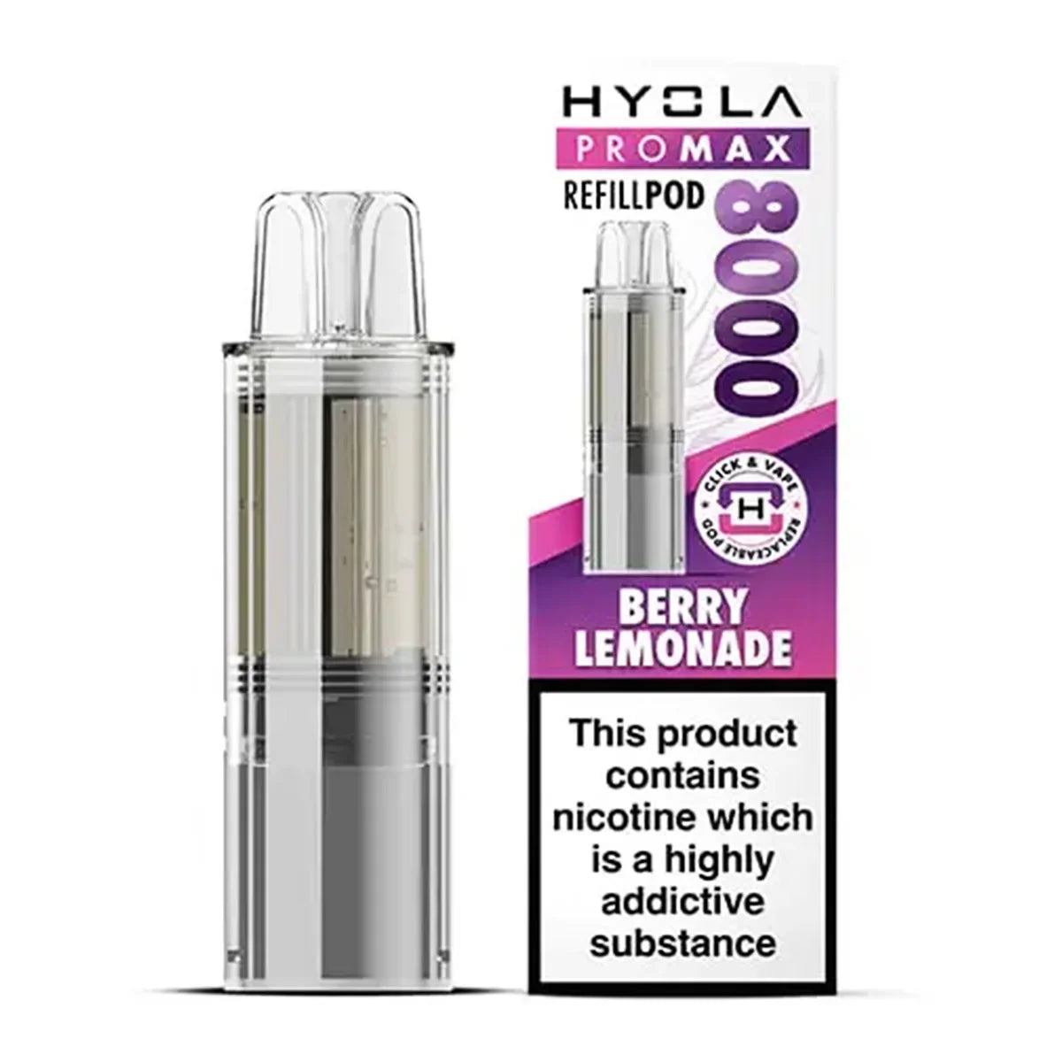Hyola Pro Max 8000 Refill Pods - Berry Lemonade