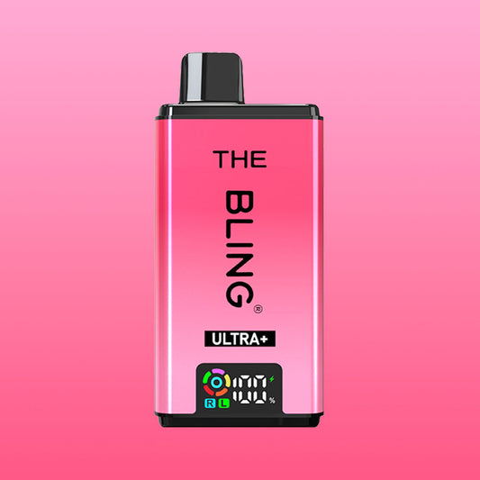 The Bling Ultra Plus 30k Vape - Strawberry Cranberry Cherry/Cherry Ice