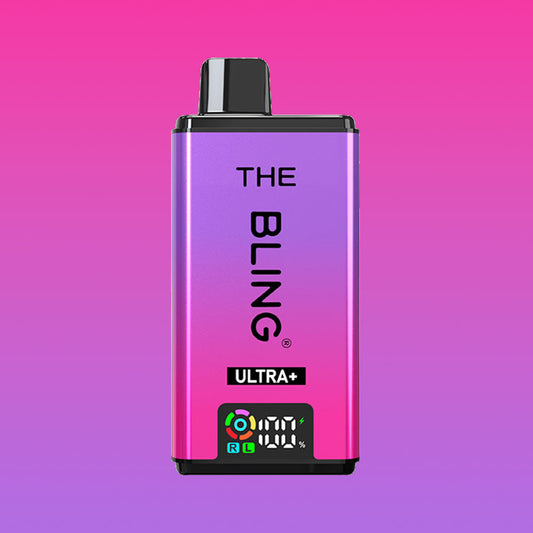 The Bling Ultra Plus 30k Vape - Grape Gummy Bear/Strawberry Gummy Bear