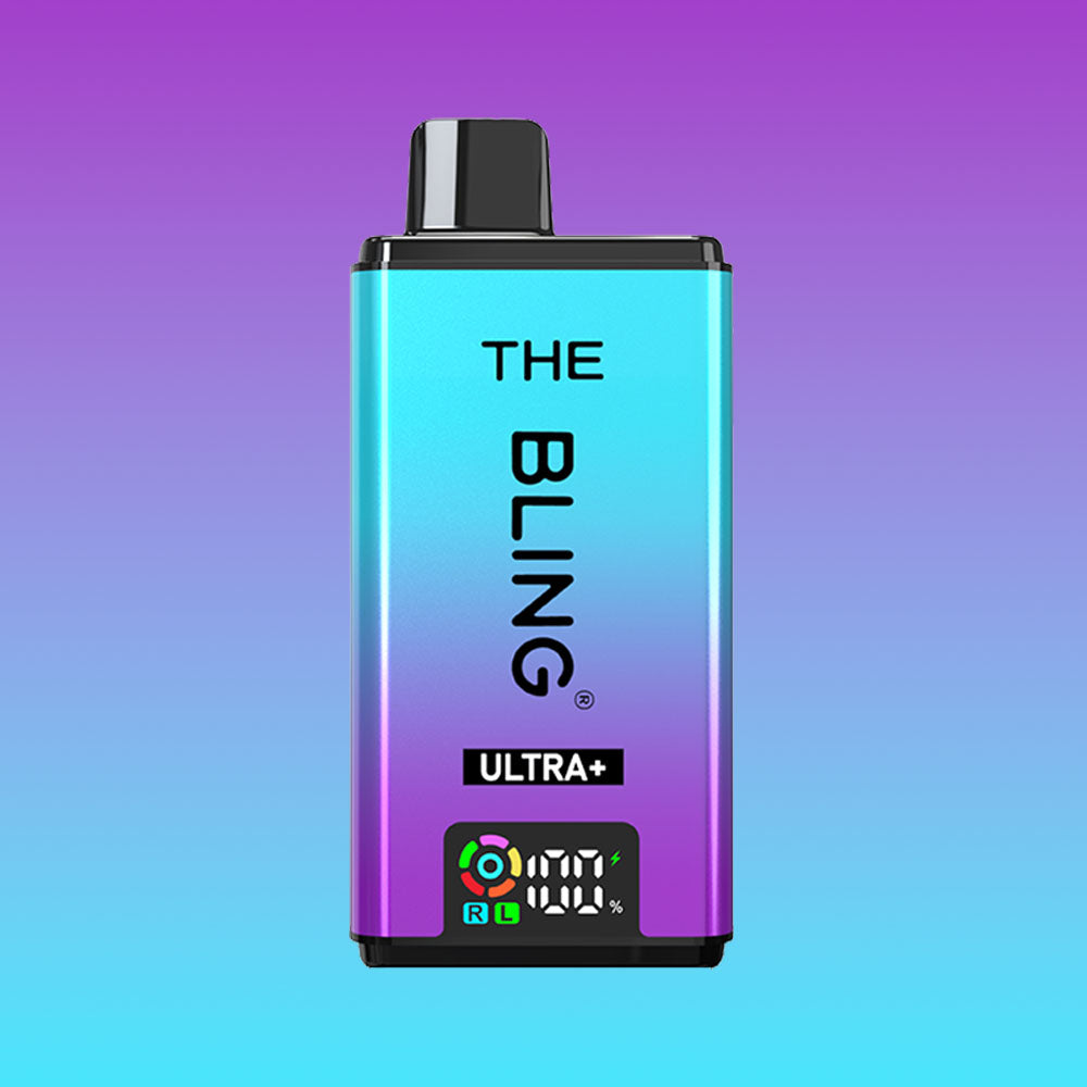 The Bling Ultra Plus 30k kit - Blue Sour Raspberry/Cherry Sour Raspberry