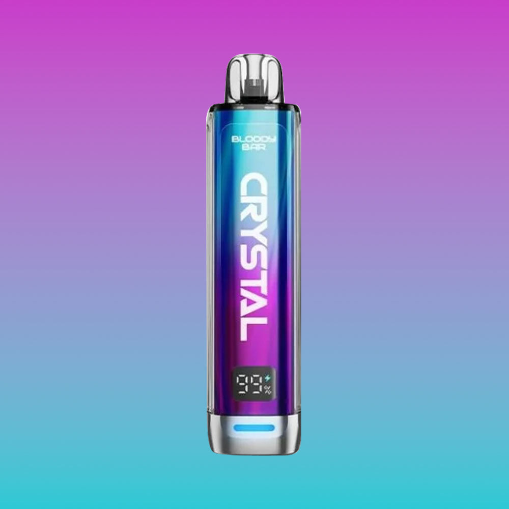 Bloody Bar Crystal 10k - Blue Razz Lemonade Crystal Bling Vape Bloody Bar Crystal 10k - Blue Razz Lemonade Crystal Bling Vape