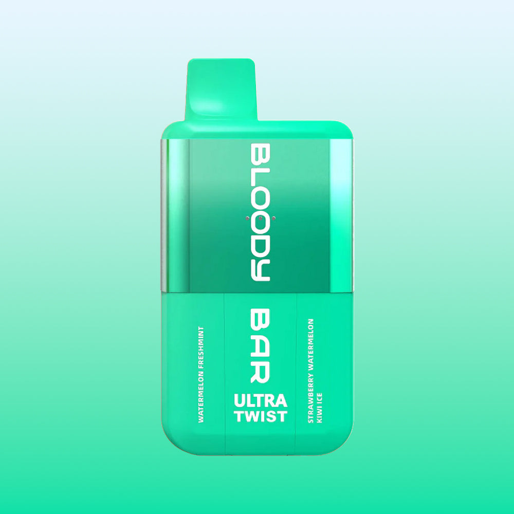 Buy cheapest online Bloody Bar Ultra Twist 20k - Watermelon Freshmint / Strawberry Watermelon Kiwi Ice at lowest price in uk