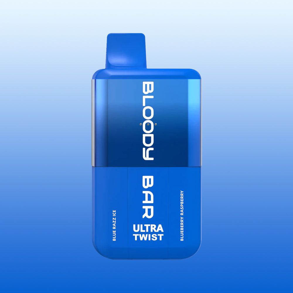 Buy cheapest online Bloody Bar Ultra Twist 20k - Blue Razz Ice / Blueberry Raspberry at lowest price in uk