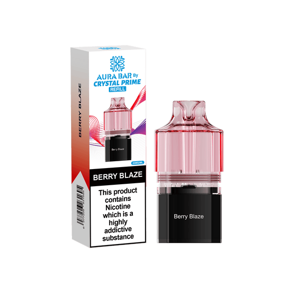 Crystal Prime 10000 Vape Pods - Berry Blaze