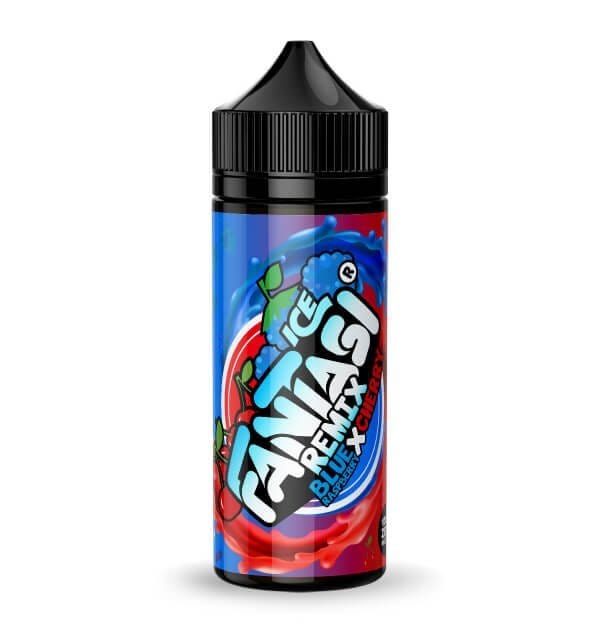 Buy cheapest online Fantasi Remix 100ml E-liquid Blue Raspberry Cherry at lowest price in uk