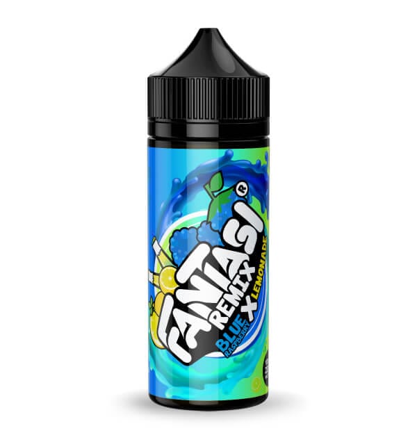 Buy cheapest online Fantasi Remix 100ml E-liquid Blue Raspberry Lemonade at lowest price in uk