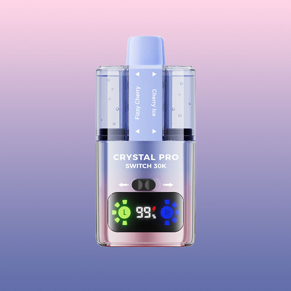 Buy cheapest online Crystal Pro Switch 30k - Fizzy Cherry / Cherry Ice at lowest price in uk