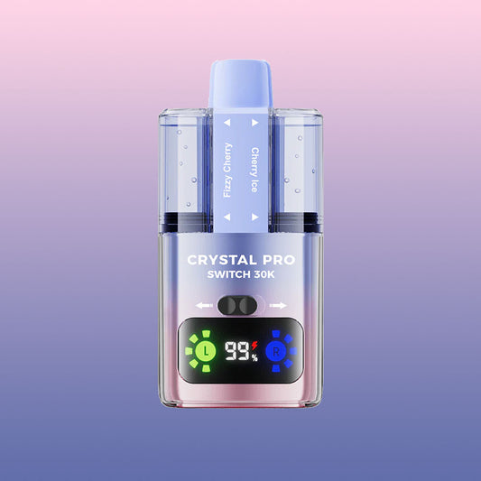 Buy cheapest online Crystal Pro Switch 30k - Fizzy Cherry / Cherry Ice at lowest price in uk