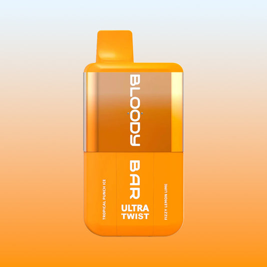 Buy cheapest online Bloody Bar Ultra Twist 20k - Tropical Punch Ice / Fizzy Lemon Lime at lowest price in uk