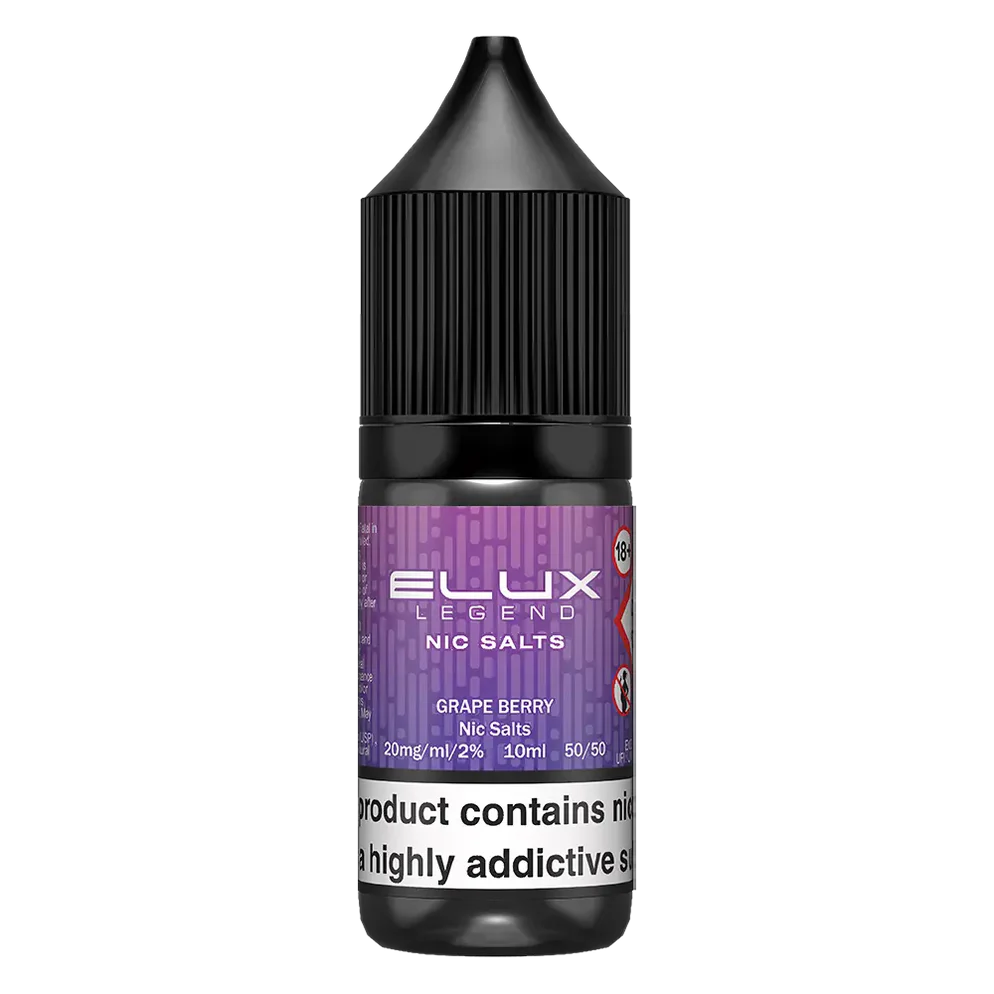 Buy cheapest online Elux Legend Nic Salt - Grape Berry at lowest price in uk