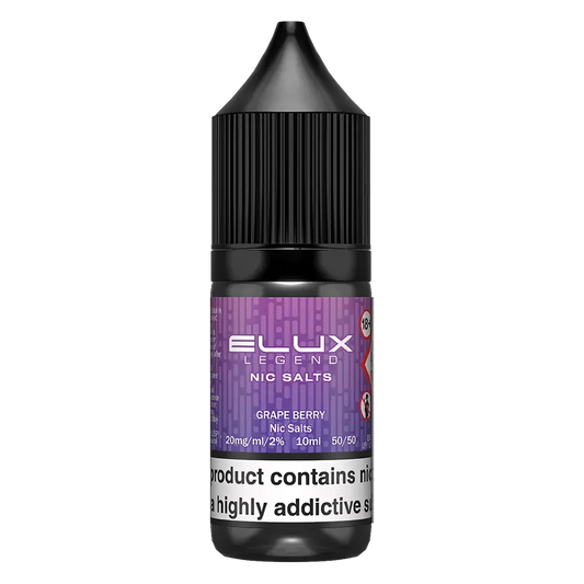 Buy cheapest online Elux Legend Nic Salt - Grape Berry at lowest price in uk