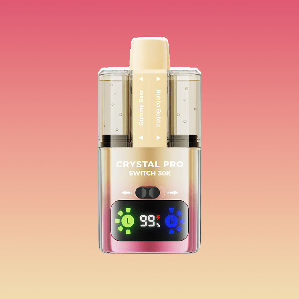 Buy cheapest online Crystal Pro Switch 30k - Gummy Bear / Hubba Bubba at lowest price in uk