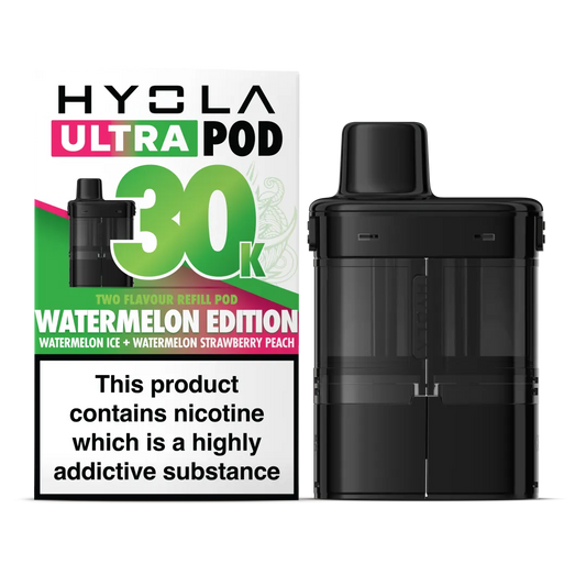 Hyola Ultra 30K Replacement Pods - Watermelon Edition