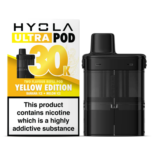 Hyola Ultra 30K Replacement Pods - Yellow Edition