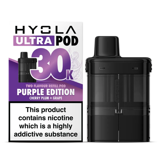 Hyola Ultra 30K Replacement Pods - Purple Edition