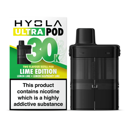 Hyola Ultra 30K Replacement Pods - Lime Edition
