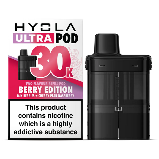 Hyola Ultra 30K Replacement Pods - Berry Edition