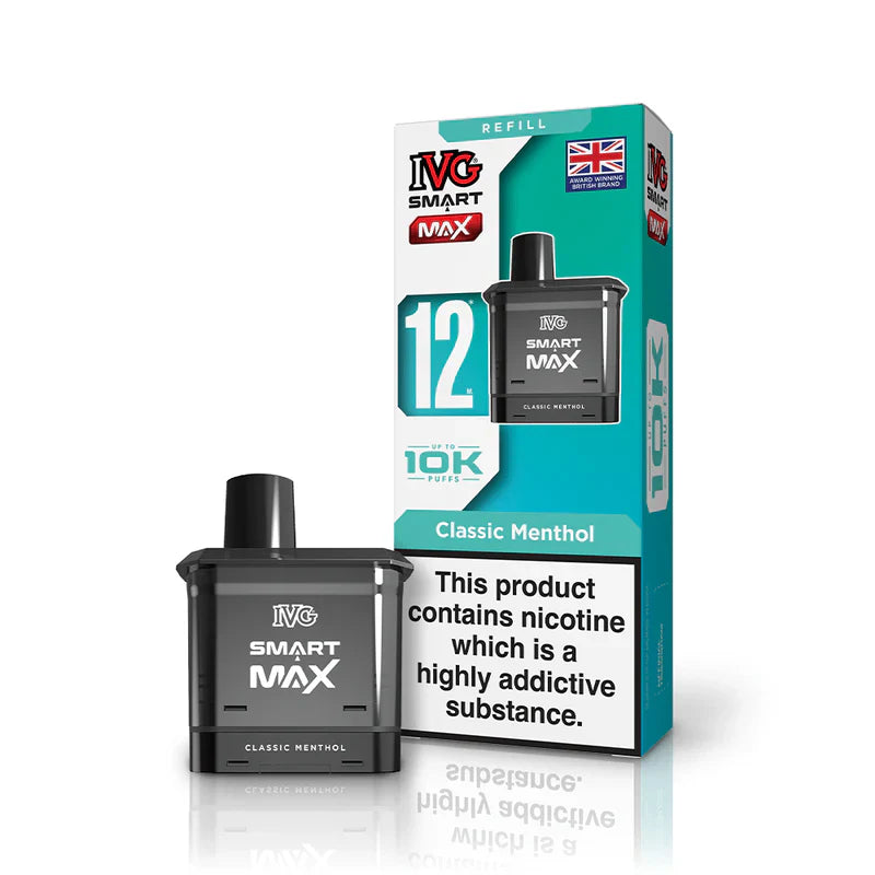 IVG Smart Max 10k Replacement Pods - Classic Menthol