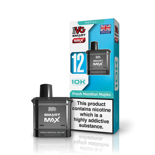 IVG Smart Max 10k Replacement Pods - Fresh Menthol Mojito
