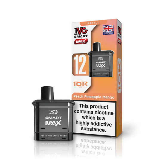 IVG Smart Max 10k Replacement Pods - Peach Pineapple Mango