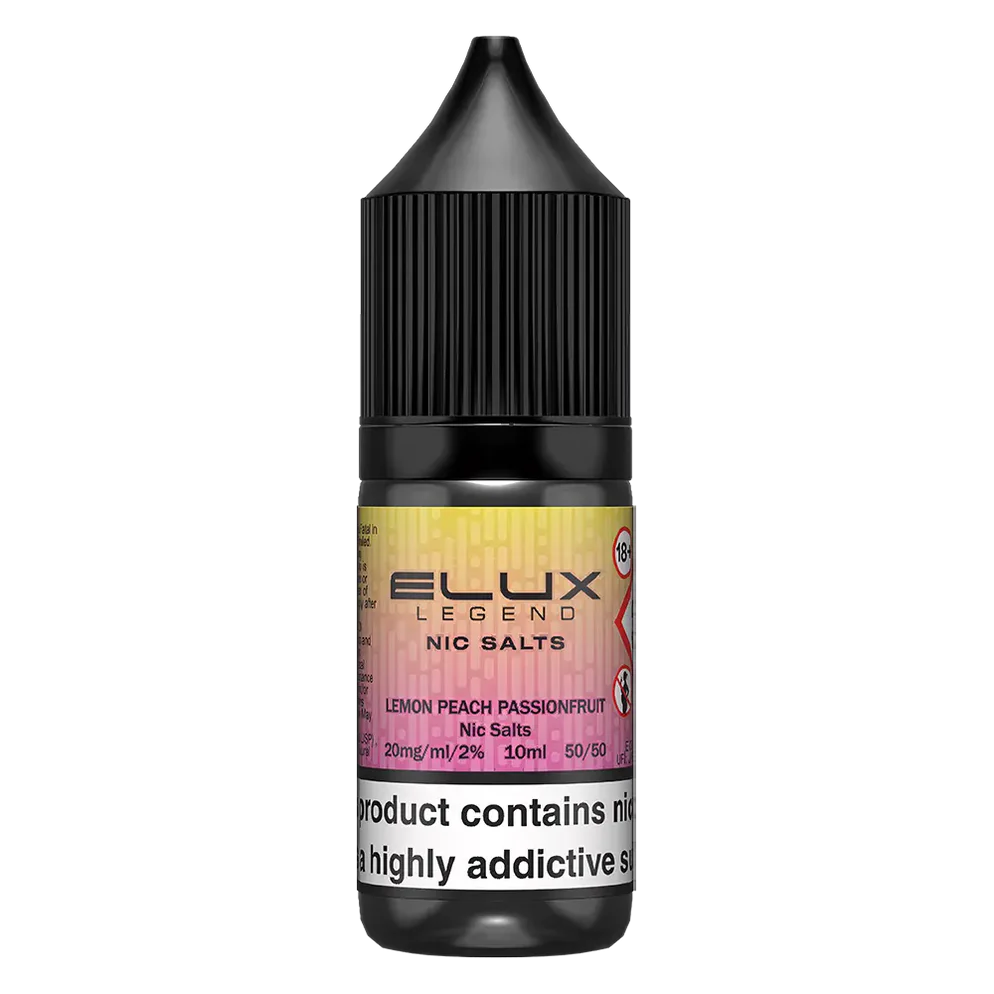 Buy cheapest online Elux Legend Nic Salt - Lemon Peach Passionfruit at lowest price in uk