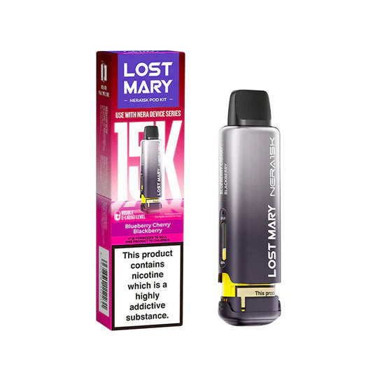 Lost Mary Nera 30k Replacement Pods - Blueberry Cherry Blackberry