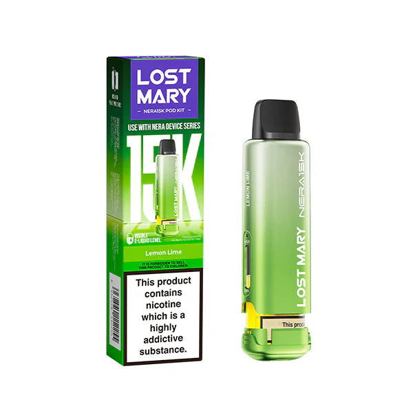 Lost Mary Nera 30k Replacement Pods - Lemon Lime
