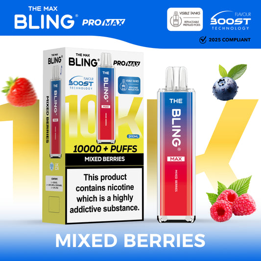 The Crystal Bling Max 10000 - Mixed Berries